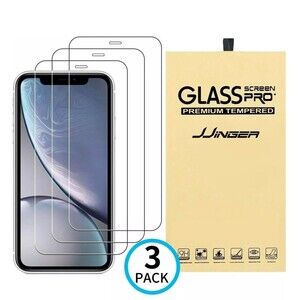 3X Tempered Glass Screen Protector For iPhone 16 Pro